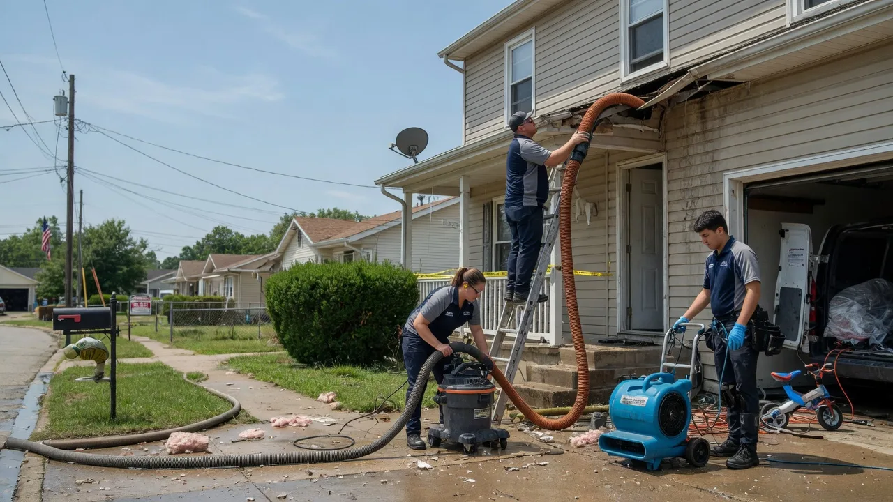 Water Damage Restoration in Slippery Rock, PA near me